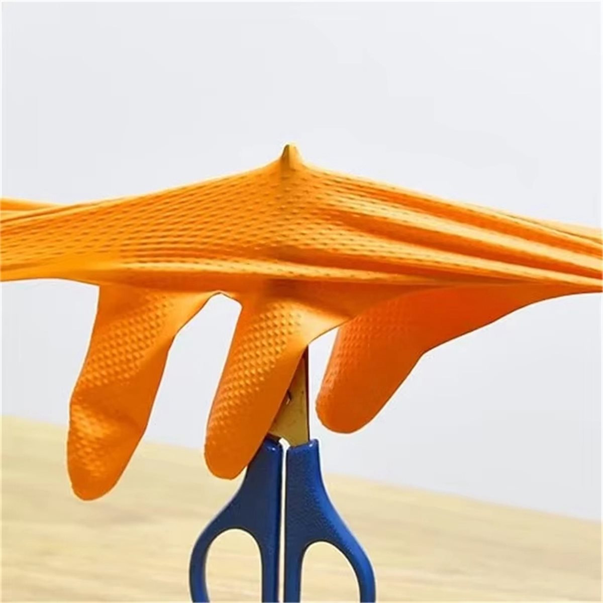 Nitrile Mechanic Glove - 새로운 헤비 듀티 오렌지 니트릴 장갑