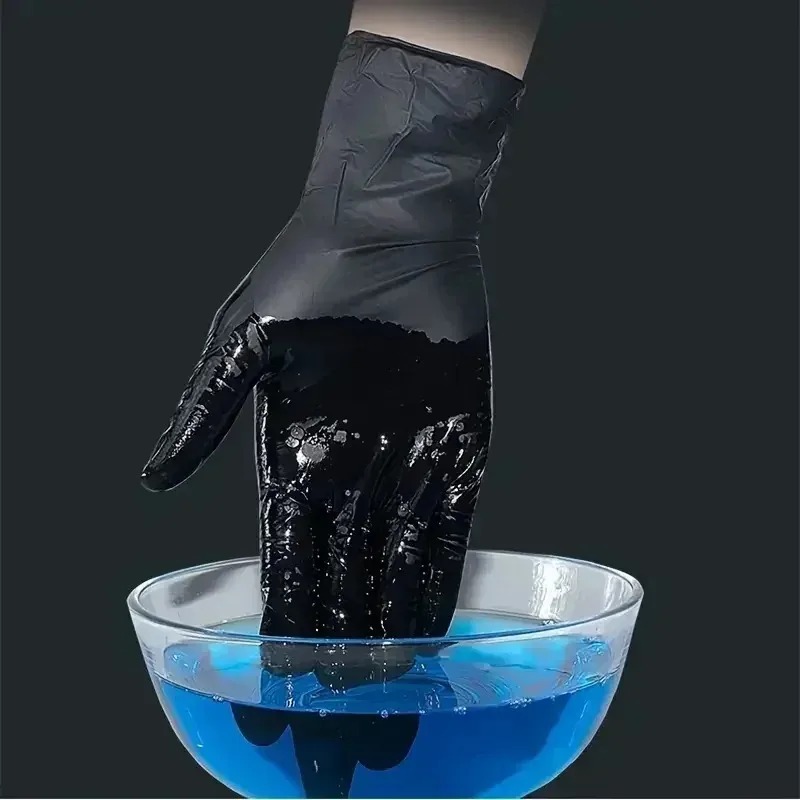 검정색 일회용 장갑 남녀공용 두꺼운 니트릴 PVC 라텍 - Latex Disposable Glove 리뷰 및 가격