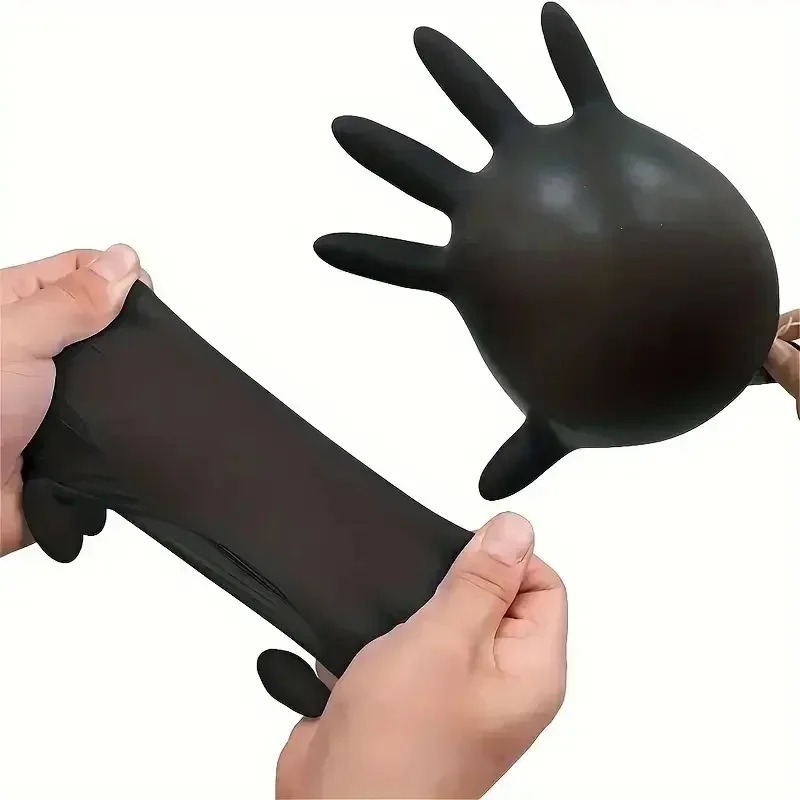 일회용 검정 장갑 남녀공용 라텍스 프리 니트릴 PVC  - Latex Disposable Glove 리뷰 및 가격
