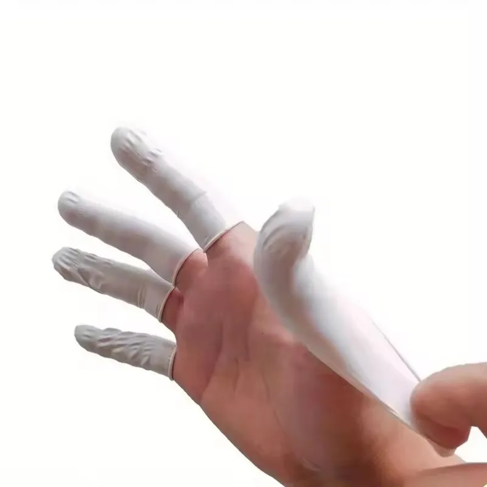 20개/100개 일회용 라텍스 고무 손가락 보호대 세트 - Latex Disposable Glove 리뷰 및 가격