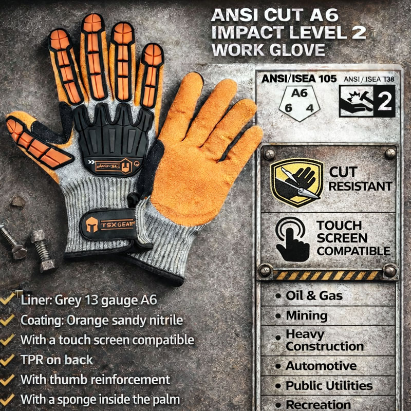 NMSafety 진동 방지 절단 방지 작업 장갑 니트릴 - Nitrile Mechanic Glove 리뷰 및 가격