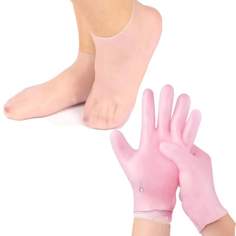 1쌍 실리콘 발 관리 양말 & 재사용 가능한 스파 젤  - Latex Disposable Glove 리뷰 및 가격