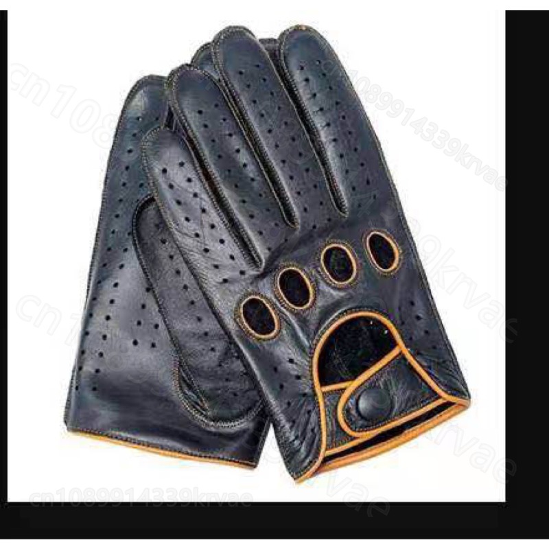 통기성 운전 장갑 남성용 장갑 정품 가죽 오토바이 장갑 - Leather Driving Glove 리뷰 및 가격