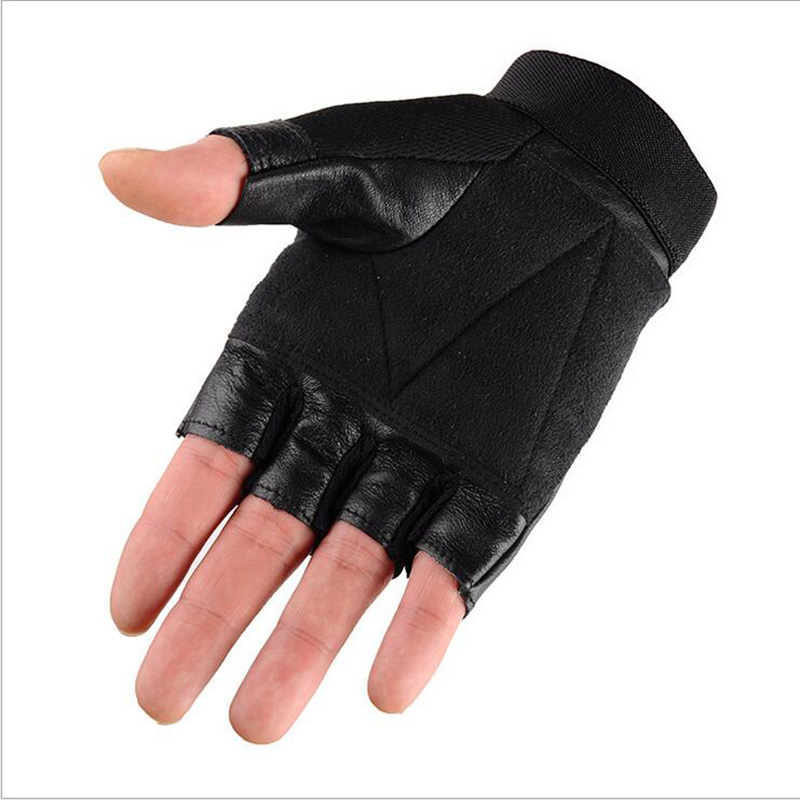 남성용 반 손가락 가죽 피트니스 장갑, 자전거 스포츠  - Workout Glove Gym 리뷰 및 가격