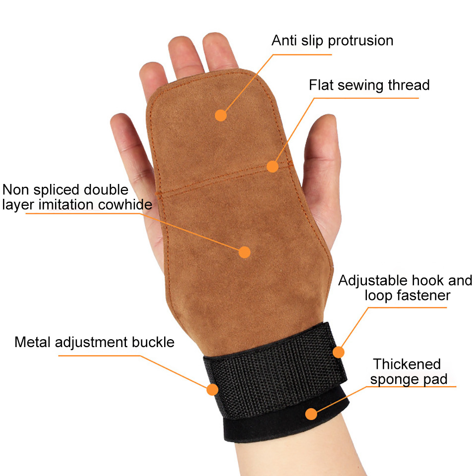 1Pcs 쇠가죽 채찍으로 치다 체육관 장갑 미끄럼 방지 - Workout Glove Gym 리뷰 및 가격