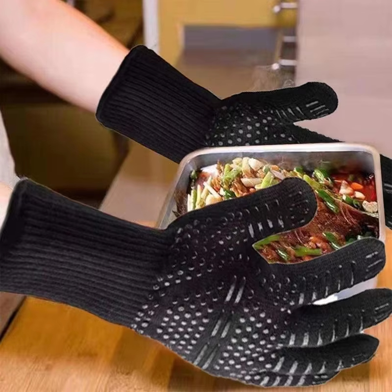 1쌍 오븐 장갑 오븐 미트 열 저항 방화 미끄럼 방지  - Oven Mitt Silicone 리뷰 및 가격