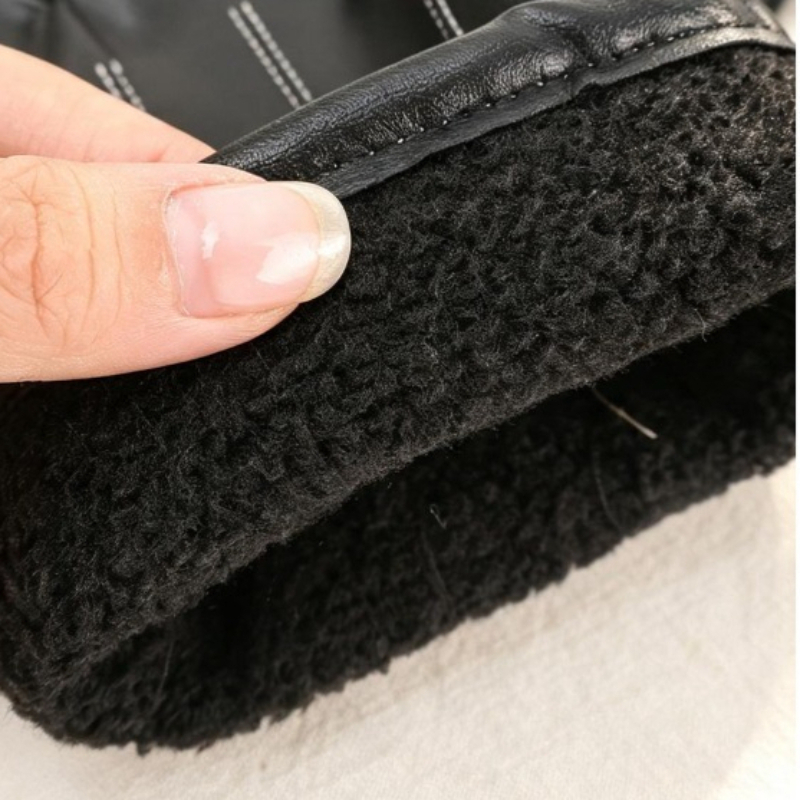보온 PU 가죽 장갑 남녀공용 겨울용 방풍 터치스크린  - Leather Driving Glove 리뷰 및 가격